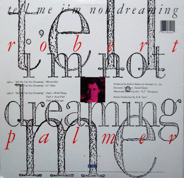 Robert Palmer : Tell Me I'm Not Dreaming (12", Single)