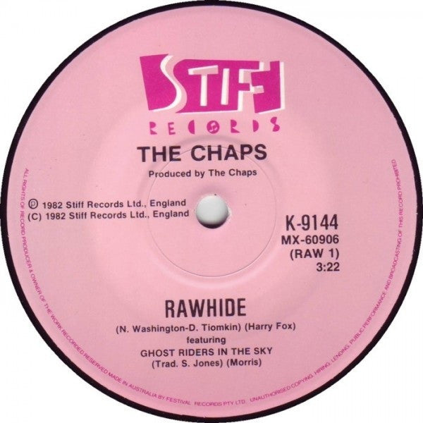 The Chaps : McRawhide (Scottish Version) (7", Single)