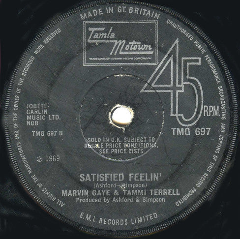 Marvin Gaye & Tammi Terrell : Good Lovin' Ain't Easy To Come By (7", Single, Sol)