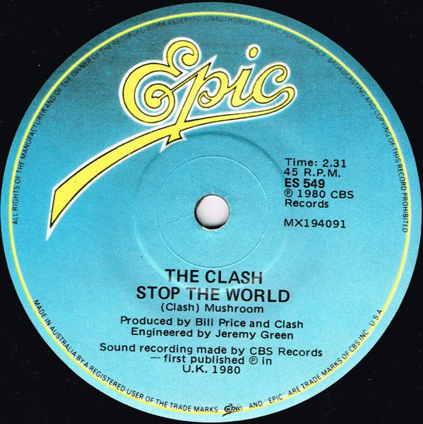 The Clash : The Call Up (7", Single)