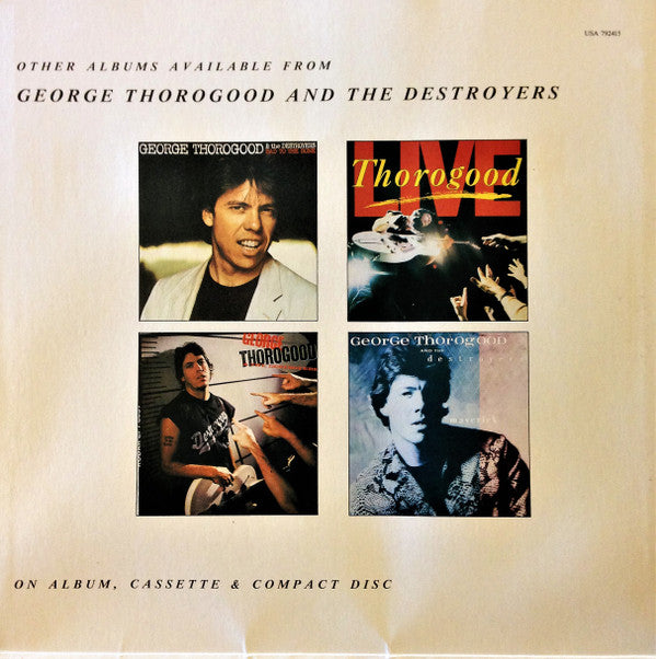 George Thorogood & The Destroyers : The George Thorogood Collection (LP, Comp, Gat)