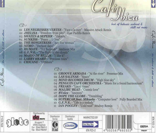 Various : Café Ibiza (2xCD, Comp)