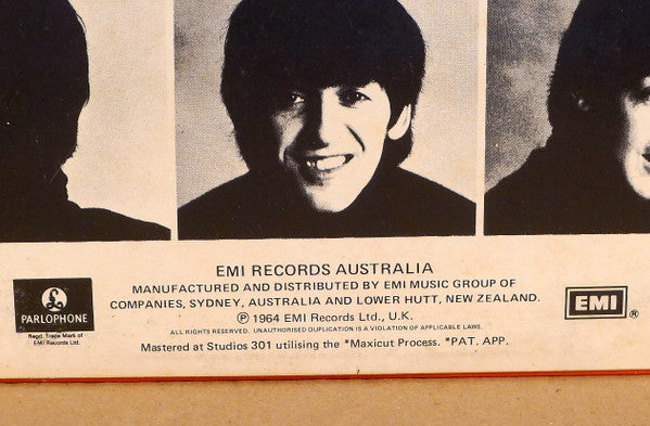 The Beatles : A Hard Day's Night (Original Motion Picture Sound Track) (LP, Album, RE)