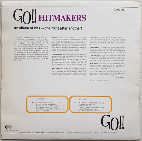 Various : Go!! Hitmakers (LP, Comp)