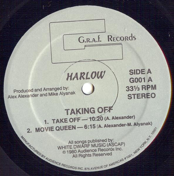 Harlow (2) : Taking Off (LP, Album)