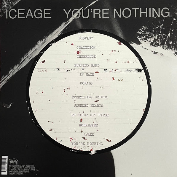 Iceage : You're Nothing (LP, Album)