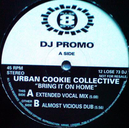 Urban Cookie Collective : Bring It On Home (12&quot;, Promo)