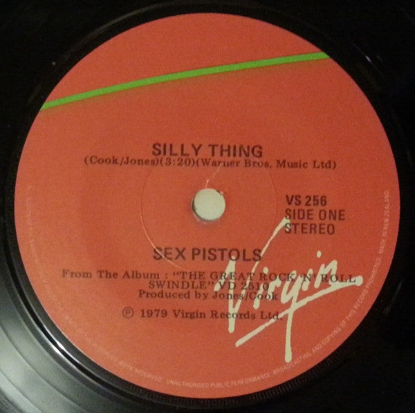 Sex Pistols : Silly Thing (7", Single, RP)