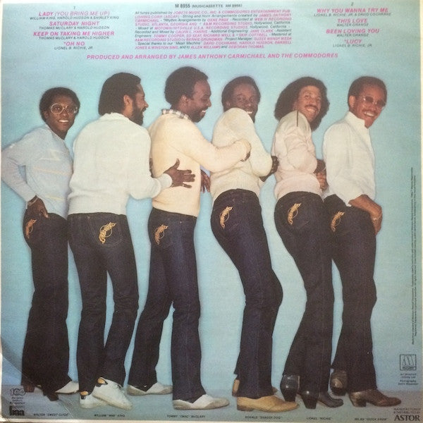 Commodores : In The Pocket (LP, Album)