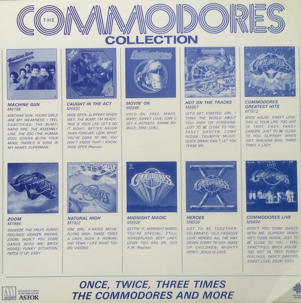 Commodores : In The Pocket (LP, Album)