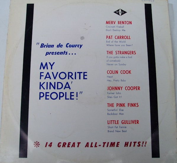 Various : Brian De Courcy Presents ... My Favorite Kinda&#39; People (LP)