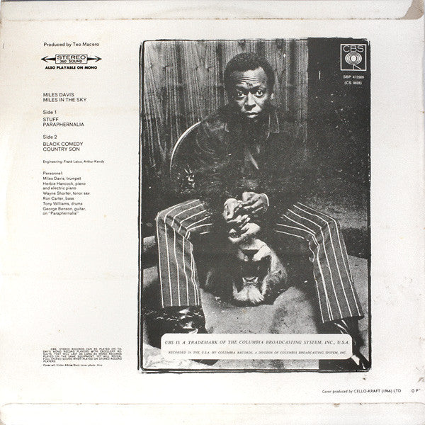 Miles Davis : Miles In The Sky (LP, Album)