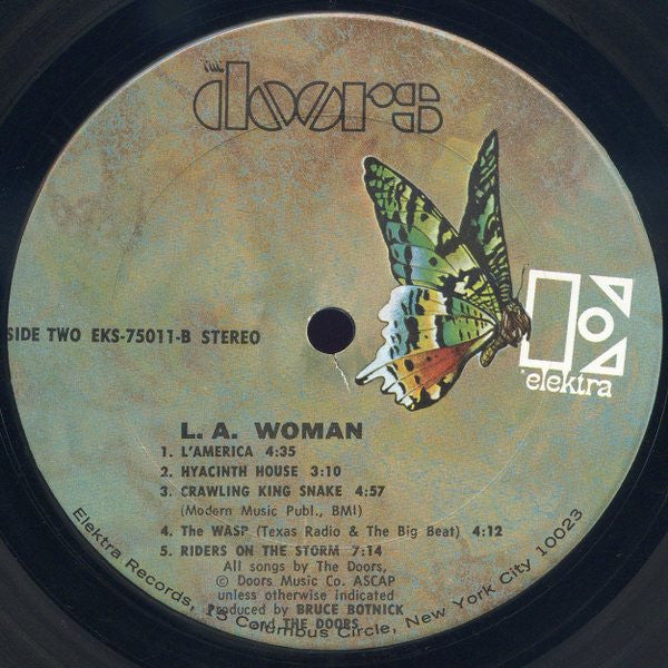 The Doors : L.A. Woman (LP, Album, RP, Pit)