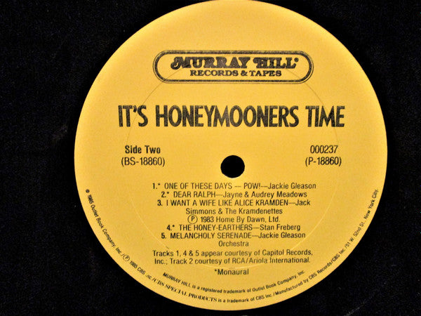 Various : It's Honeymooners Time (LP, Mono)