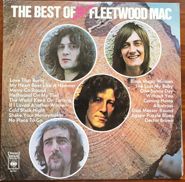 Fleetwood Mac : The Best Of The Original Fleetwood Mac (LP, Comp)