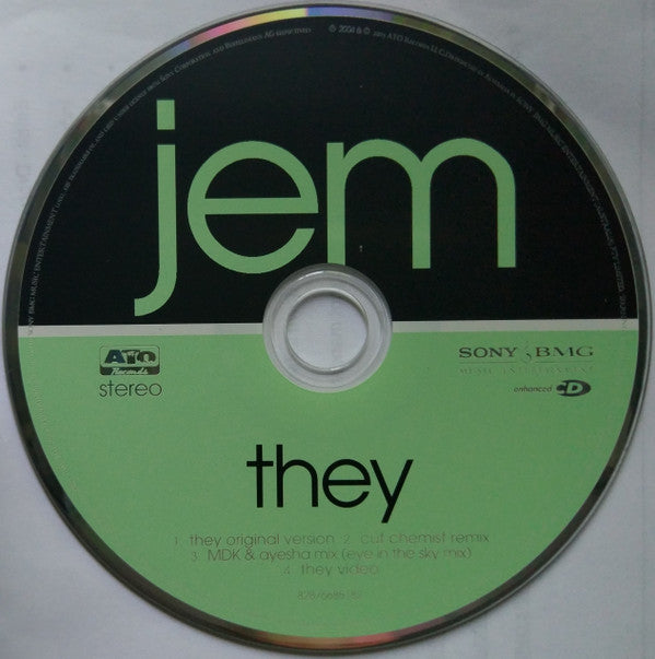 Jem : They (CD, Single, Enh)