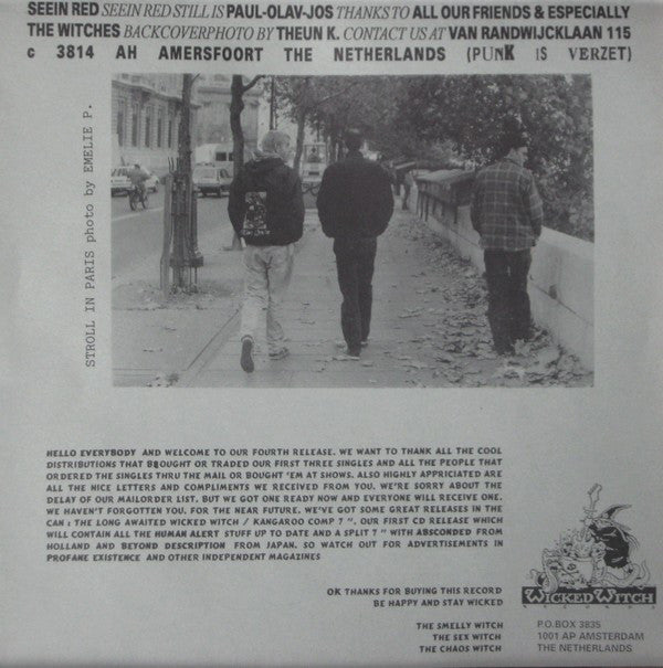 Seein' Red : More Of The Same (7", Yel)