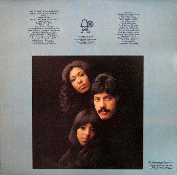 Dawn (5) Featuring Tony Orlando : Tuneweaving (LP, Album, Club, PR)