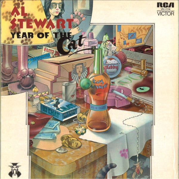 Al Stewart : Year Of The Cat (LP, Album, RP, Tan)