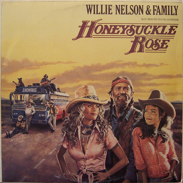 Willie Nelson &amp; Family : Honeysuckle Rose (Music From The Original Soundtrack) (2xLP)