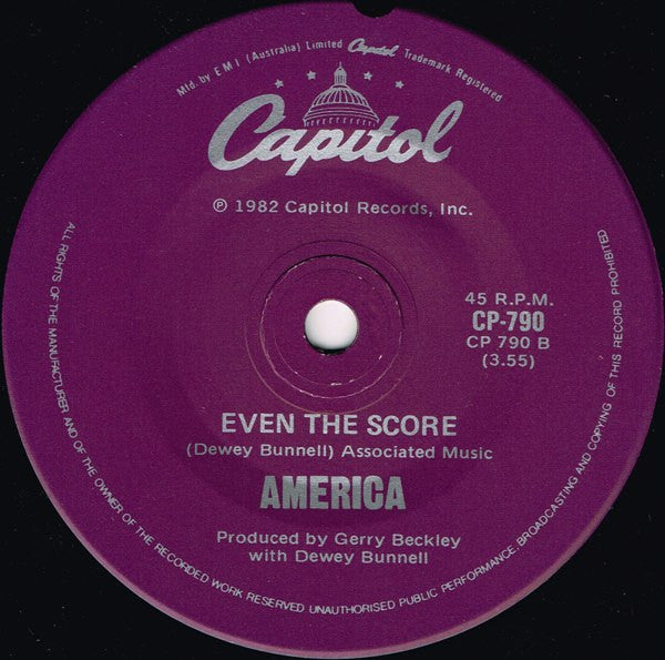 America (2) : You Can Do Magic (7", Single)