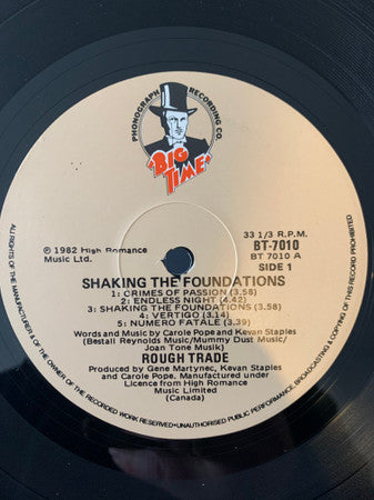 Rough Trade : Shaking The Foundations (LP)