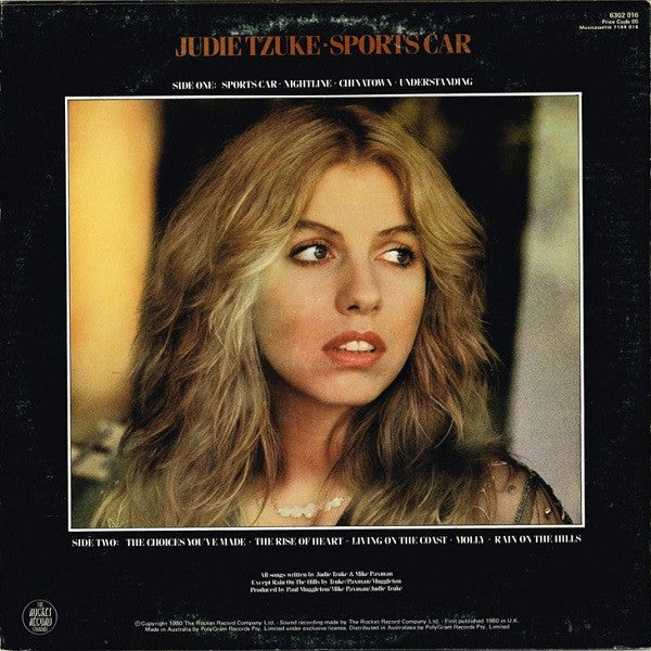 Judie Tzuke : Sports Car (LP, Album)