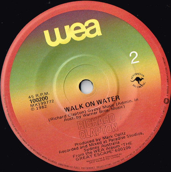 Richard Clapton : I Am An Island (7", Single)