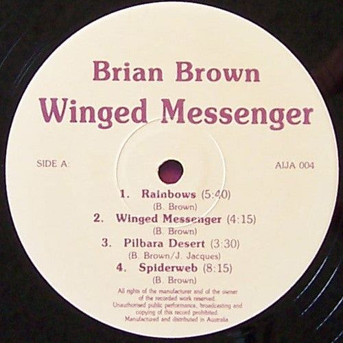 Brian Brown (3) : Winged Messenger (LP)