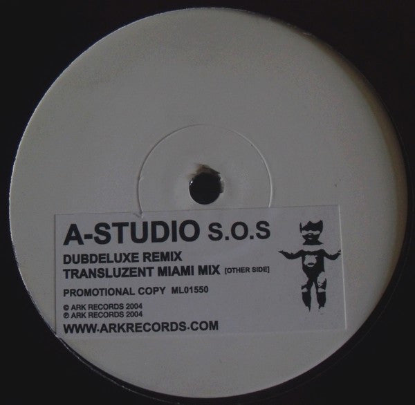 A Studio : S.O.S (12", Promo, W/Lbl)