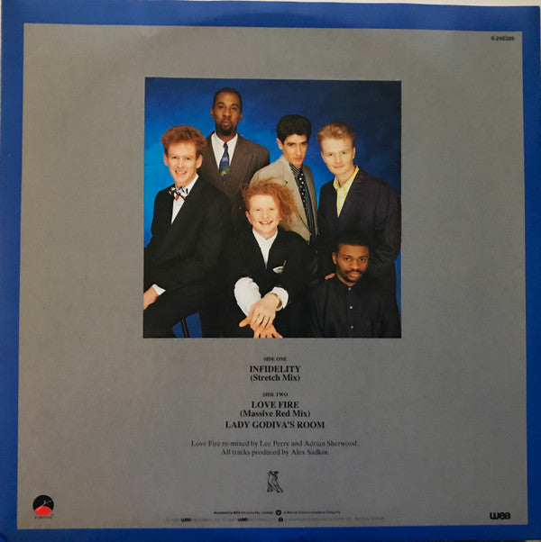 Simply Red : Infidelity (12", Single)