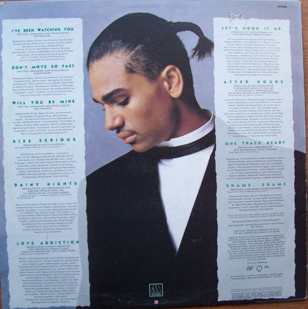 Chico DeBarge : Kiss Serious (LP, Album)