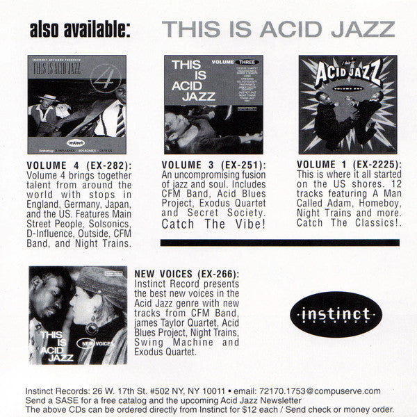 Various : This Is Acid Jazz Volume Two (CD, Comp, RP)