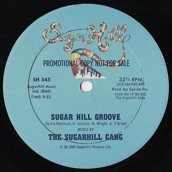 The Sugarhill Gang* : Rapper's Reprise (Jam-Jam) / Sugar Hill Groove (12", Promo)