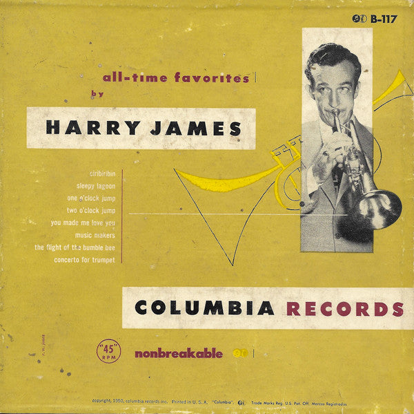 Harry James And His Orchestra : All Time Favorites (4x7", Album, Comp)