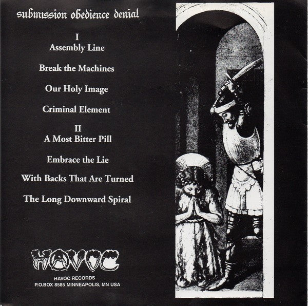 Assembly Of God : Submission Obedience Denial (7")