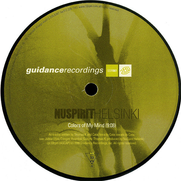 Nuspirit Helsinki : Colors Of My Mind (12")