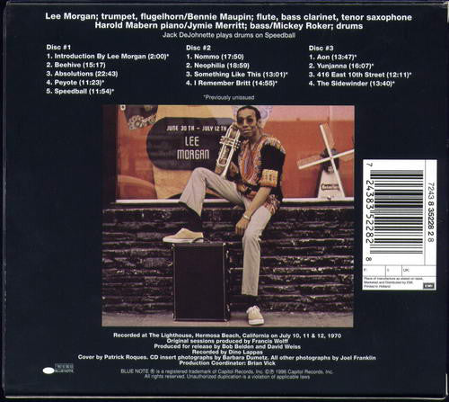 Lee Morgan : Live At The Lighthouse (3xCD, Album, RE + Box)