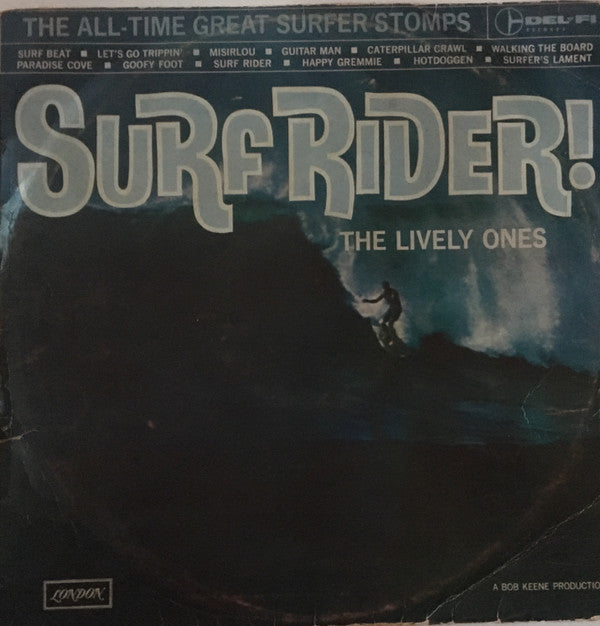 The Lively Ones : Surf Rider! (LP, Mono)