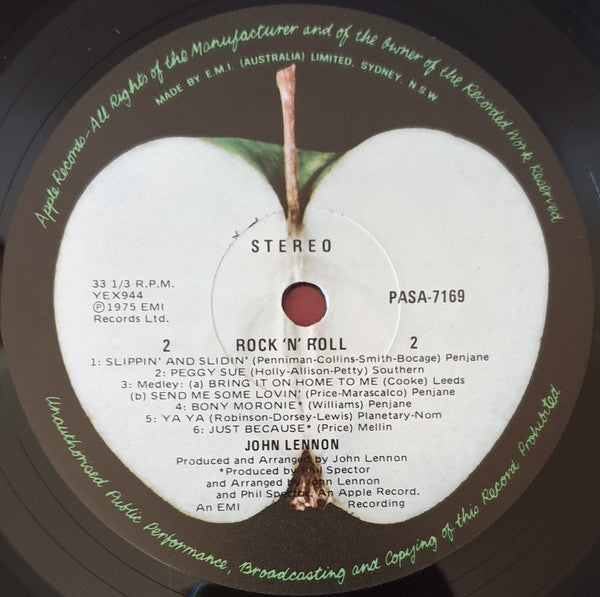 John Lennon : Rock 'N' Roll (LP, Album)