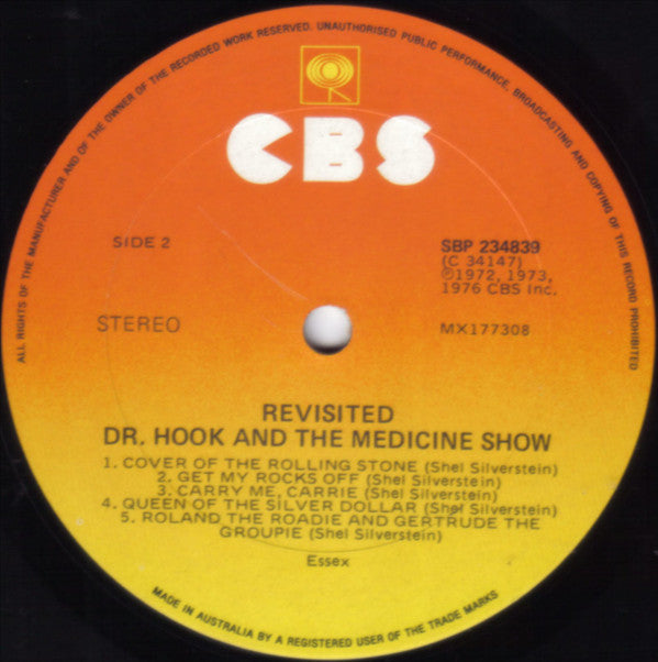 Dr. Hook & The Medicine Show : Revisited (LP, Comp)