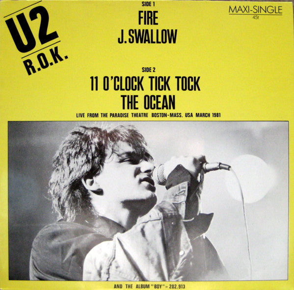 U2 : R.O.K. (12&quot;, Maxi, RE)