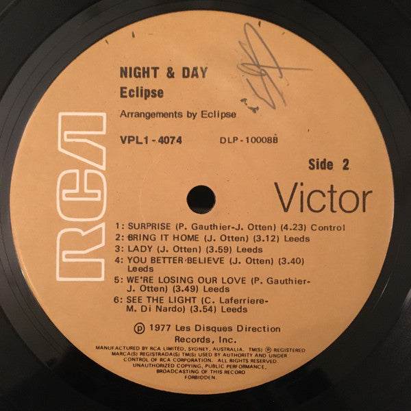 Eclipse (21) : Night And Day (LP, Album)