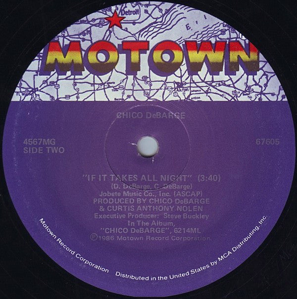 Chico DeBarge : Talk To Me (12")