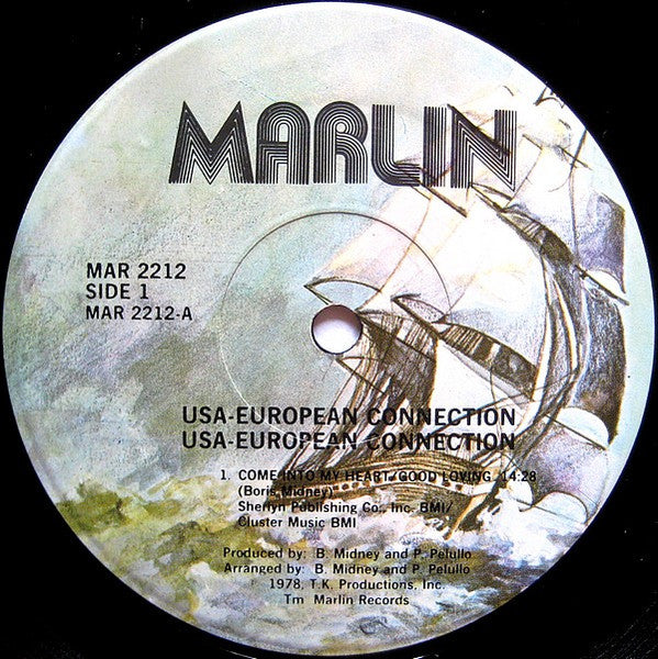 USA-European Connection : Come Into My Heart (LP, Album)