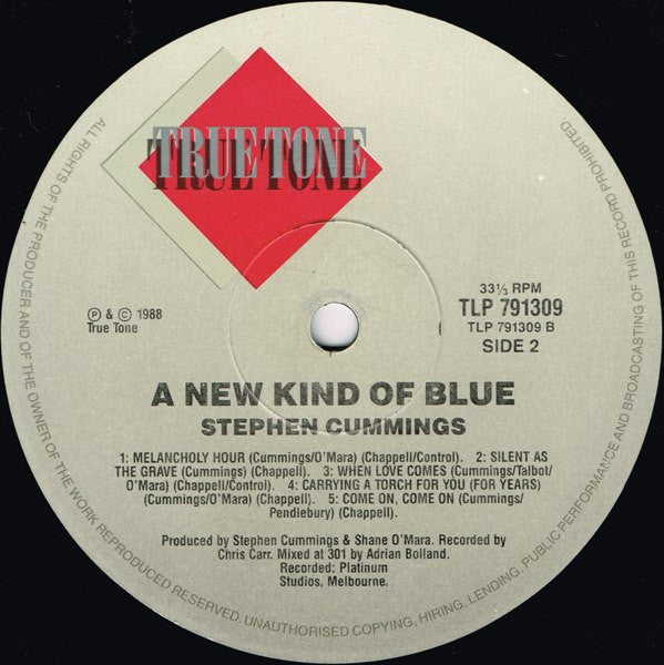Stephen Cummings : A New Kind Of Blue (LP, Album)