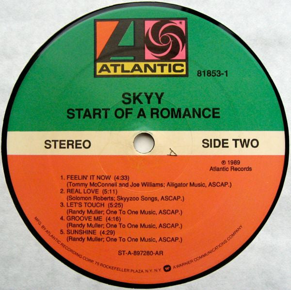 Skyy : Start Of A Romance (LP, Album, AR)