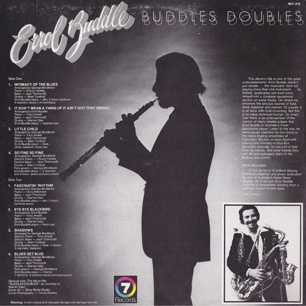 Errol Buddle : Buddles Doubles (LP, Album)