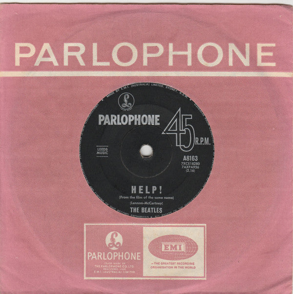 The Beatles : Help! (7")