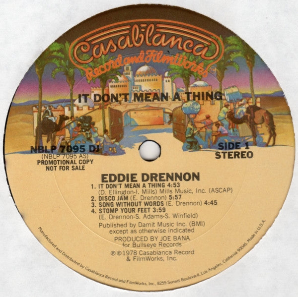 Eddie Drennon : It Don't Mean A Thing (LP, Album, Promo)